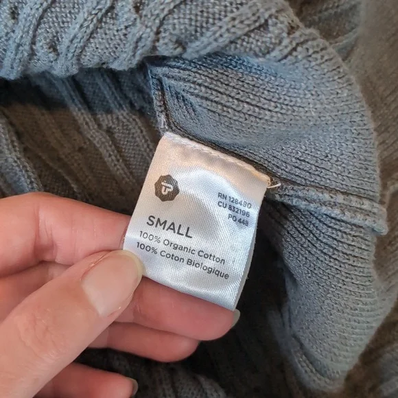 PACT 100% Organic Cotton Sweater Size S - Picture 9 of 9